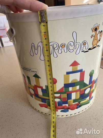 Кубики деревянные