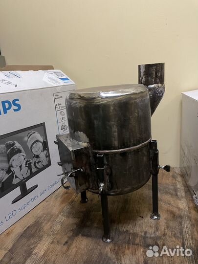 Печка печь буржуйка, под диаметр трубы 80