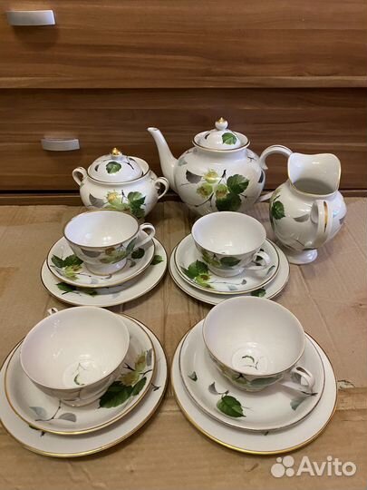 Сервиз чайный, лфз Золотой орех