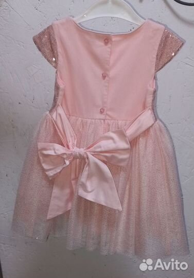 Платье нарядное для девочки р. 86