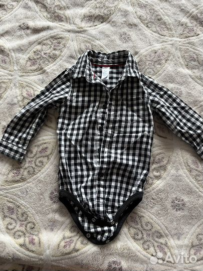 Рубашка боди детская для мальчиков