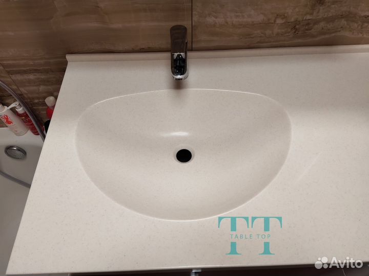 Столешница с раковиной для ванной