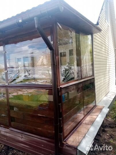 Мягкие окна для беседки