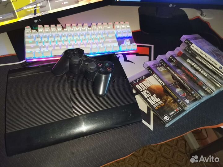 Продам Sony PlayStation 3, прошитая