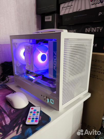 Игровой мини компьютер i5-12400F, RTX 4060