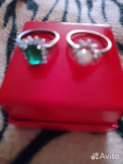 Кольца серебро