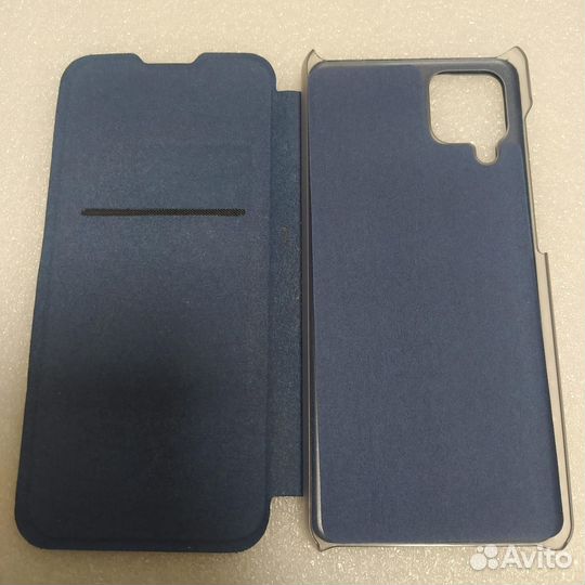 Чехол moonfish для Galaxy A12 синий