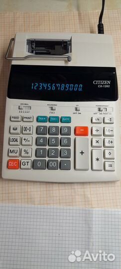 Калькулятор citizen cx-126