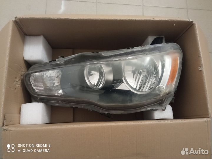 Фары митсубиси лансер 10