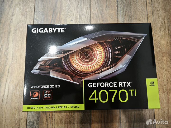 Видеокарта Geforce RTX 4070 Ti Gigabyte