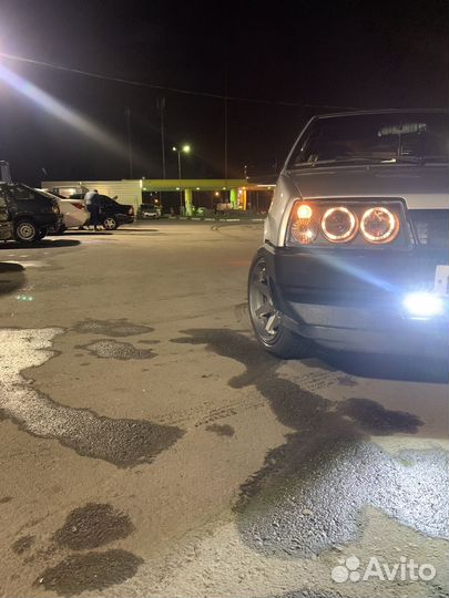 Фары ваз 2109(лед+линза)