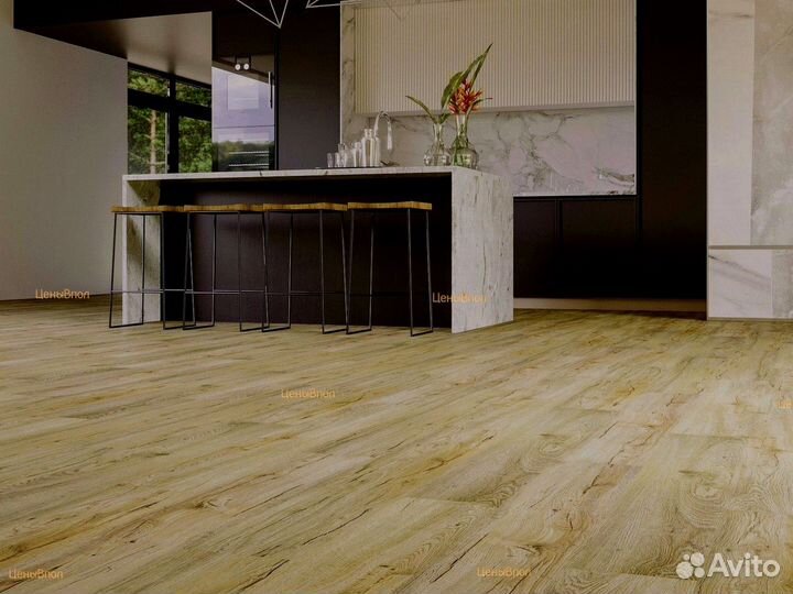 Кварцвиниловая плитка со склада от 20м2