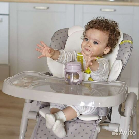 Стульчик для кормления happy baby william pro