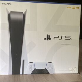 Sony playstation 5 с дисководом 2 джойстика