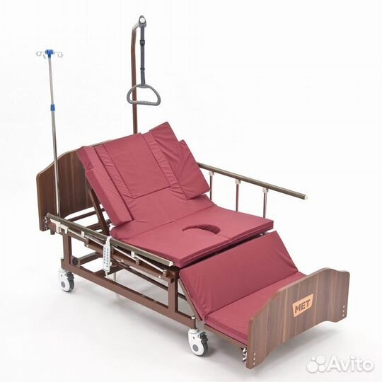 Медицинская кровать для лежачих больных с USB
