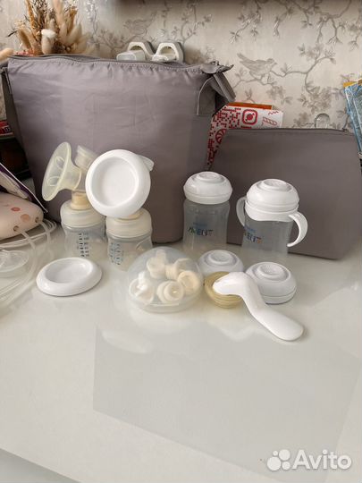 Двойной электронный молокоотсос Philips Avent