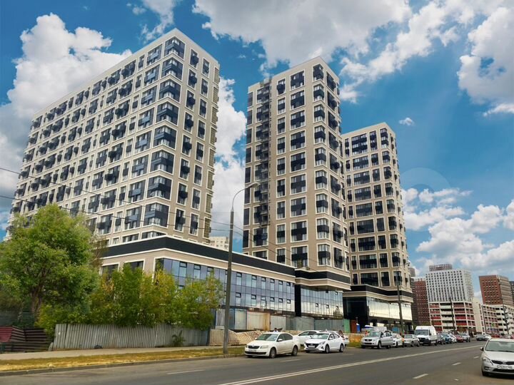 2-к. апартаменты, 59,7 м², 2/22 эт.