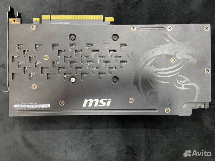 Видеокарта MSI GeForce GTX 1060 Gaming X 6GB