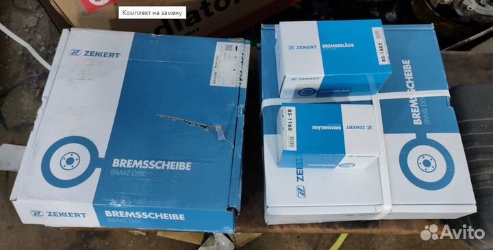 Диски тормозные Mercedes ML GL 166 stellox