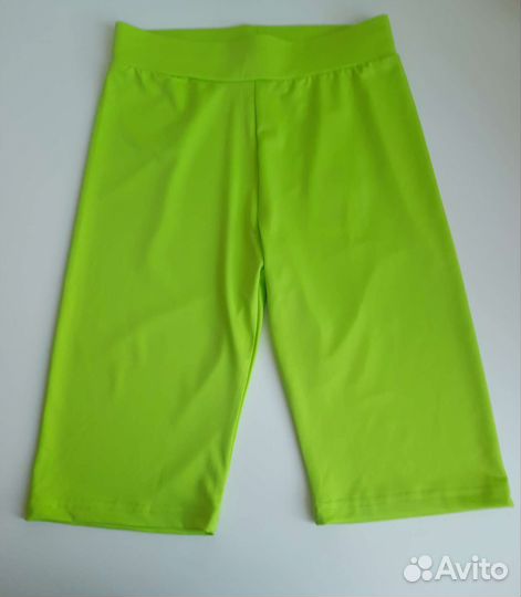 Велосипедки женские ярко зеленые