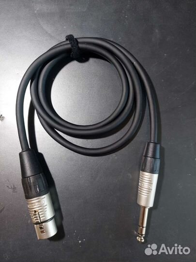 Микрофонный кабель force FMC-15/6 XLR (F) - jack