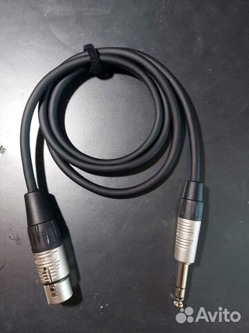 Микрофонный кабель force FMC-15/6 XLR (F) - jack