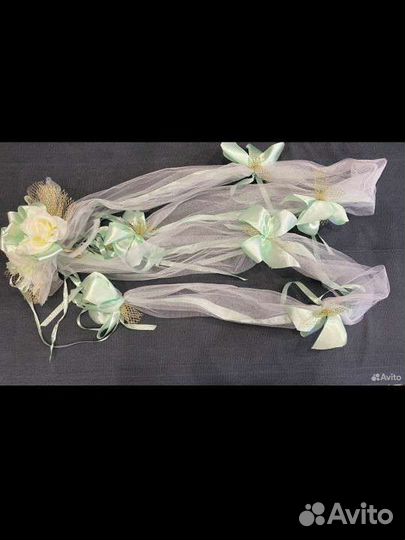 Свадебные украшения на машину продажа