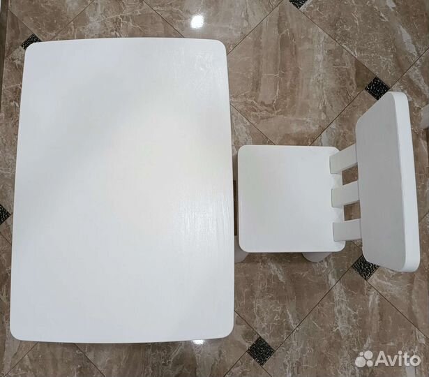 Детский стол и стул маммут IKEA