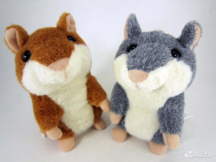 Игрушка повторюшка хомяк