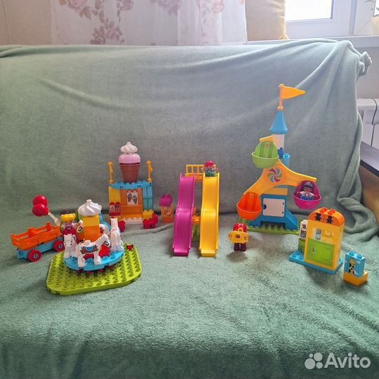 Lego duplo парк аттракционов 10840