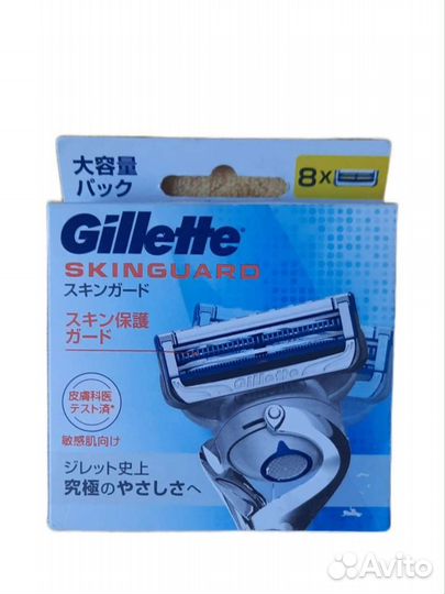 Кассеты для бритвы Gillette Япония