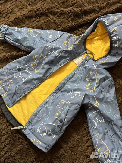 Куртка непромокаемая 86 baby go новая