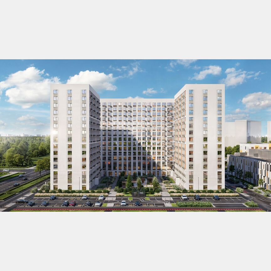 Квартира-студия, 29,7 м², 8/15 эт.