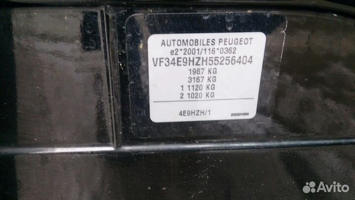 Разбор на запчасти Peugeot 308