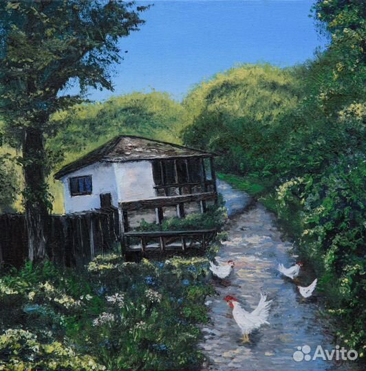 Картина натюрморт масло, 30х 40 холст на подрамник