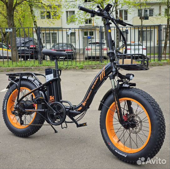 Электровелосипед Kugoo V4 MAX 750W/15,6Ah Складной