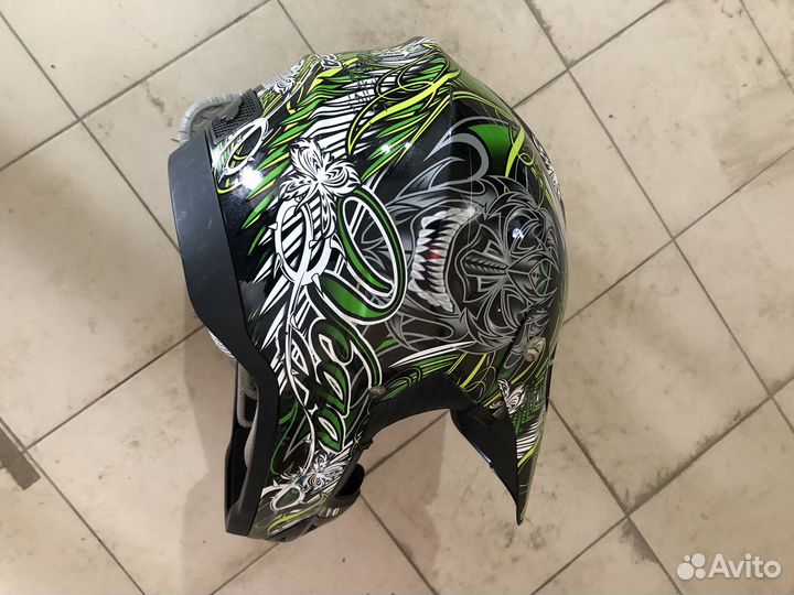 Детский кроссовый шлем