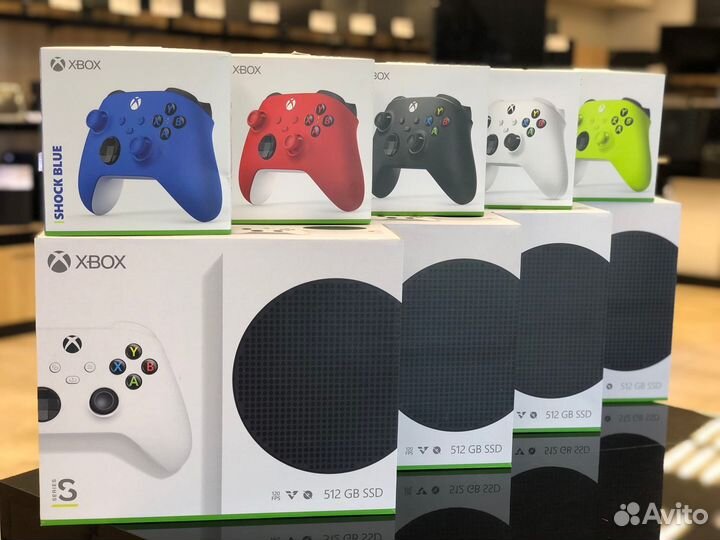 Новая Microsoft Xbox Series S 512Gb 1 год гарантии