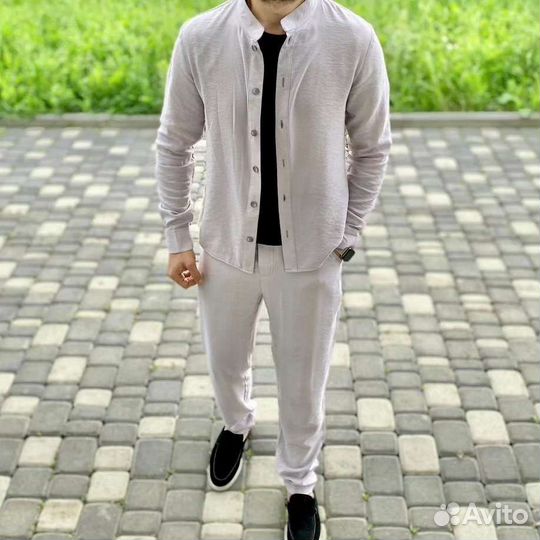 Костюм мужской лен