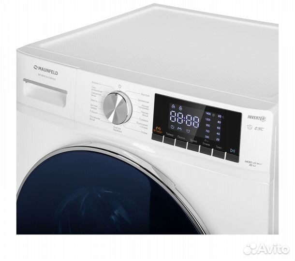 Стиральная машина c инвертором maunfeld mfwm1410WH