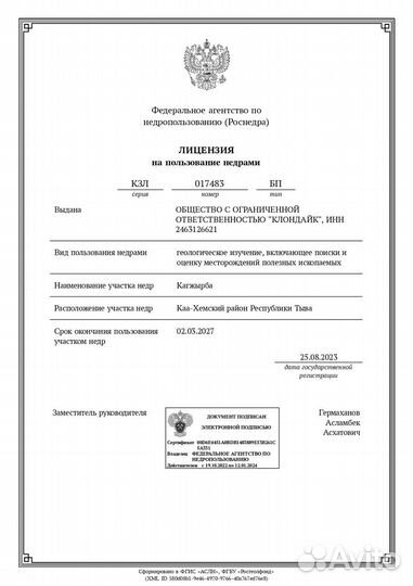 Бизнес по добыче