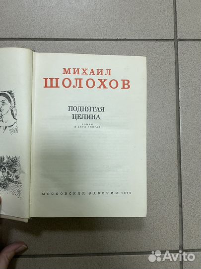 Книга Шолохова 