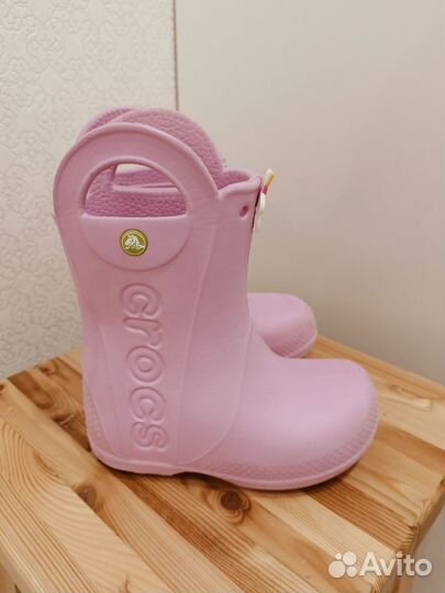 Резиновые сапоги crocs c9