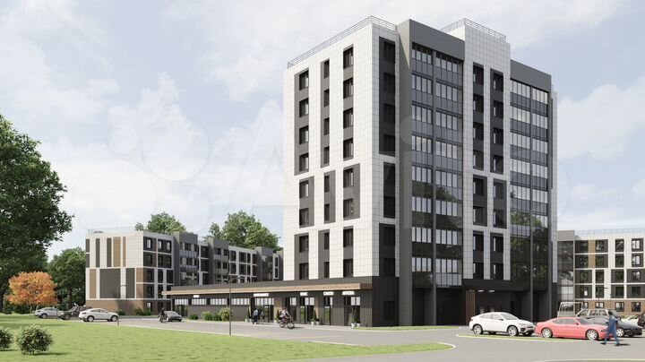 3-к. квартира, 62,6 м², 1/5 эт.