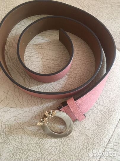 Ремень женский кожаный италия