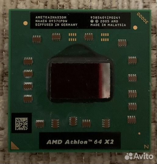 Процессоры для ноутбуков