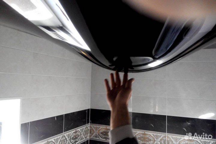 Натяжные потолки, ремонт потолков, слив воды