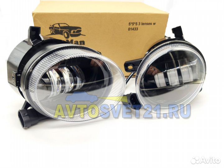 LED Противотуманные фары Audi 50W Salman