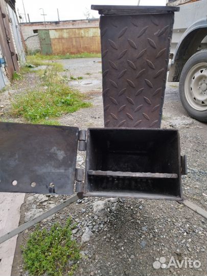 Походная печь ракета. 3-4мм