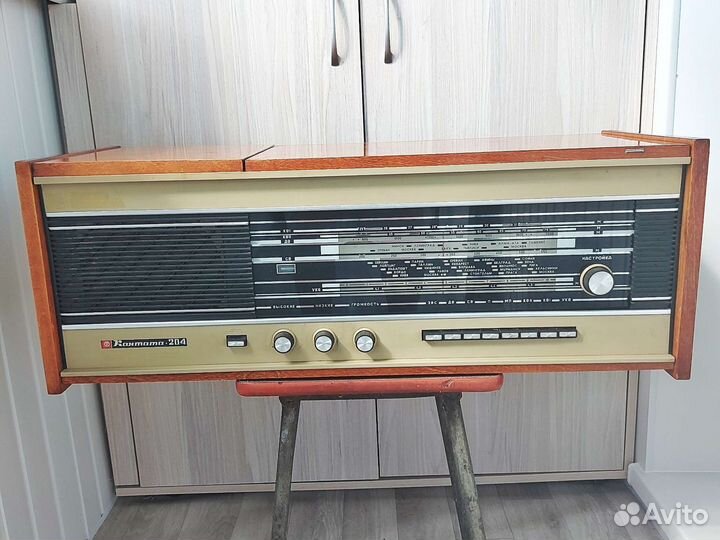 Ламповая радиола Кантата 204